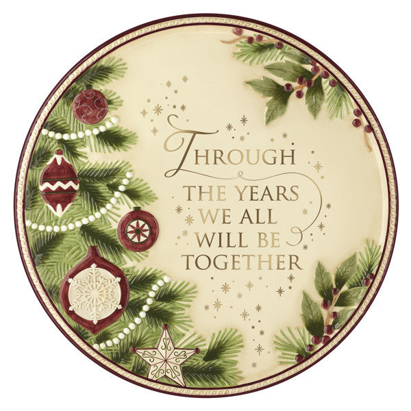 Traditions Lg Round Serving Platter