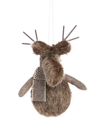 Plush Deer Ornament