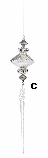 Icicle Tiered Ornament