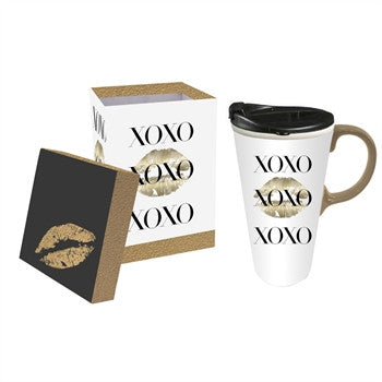 XOXO Ceramic Travel Cup