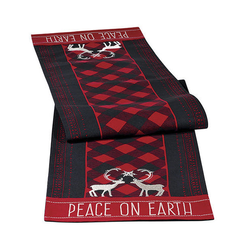 Hoilday Lodge "Peace On Earth" Table Runner