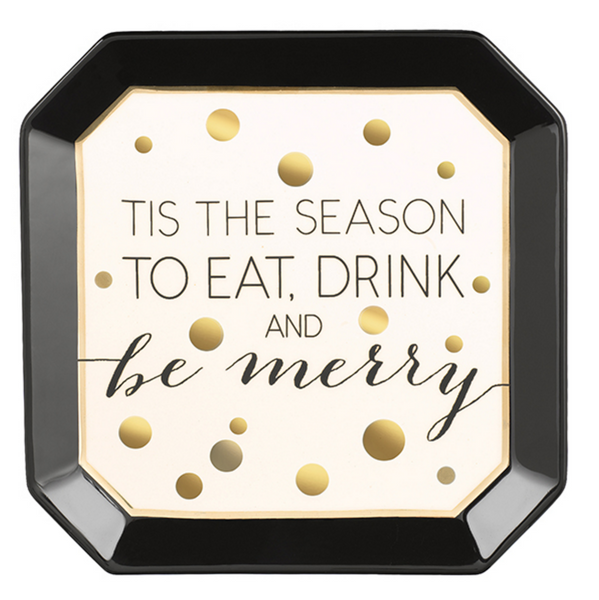 Merry & Bright Tidbit Deco Plate