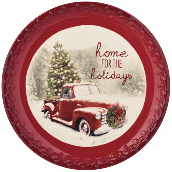 Hm 4 the Holidays Accent Deco Plates