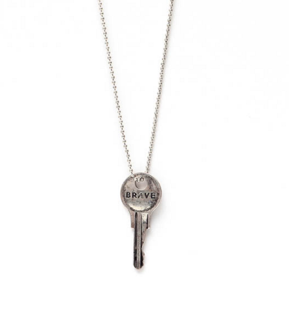 Key Necklace "Brave"