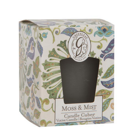 Moss & Mist Candle Cube Votive