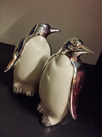 Penguin figurines