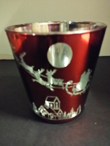 Santa Candle holder